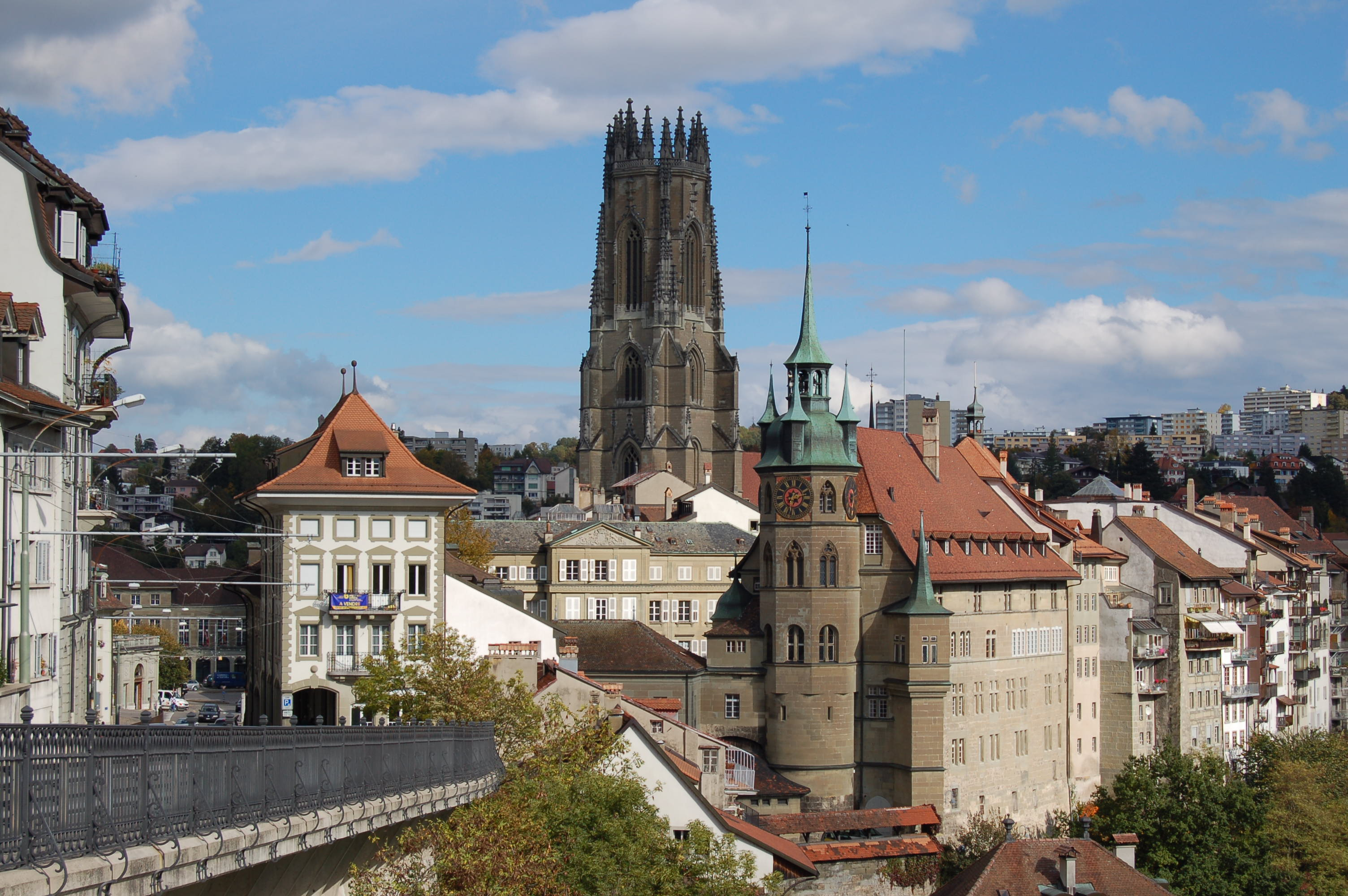Vieille ville et cathédrale de Fribourg